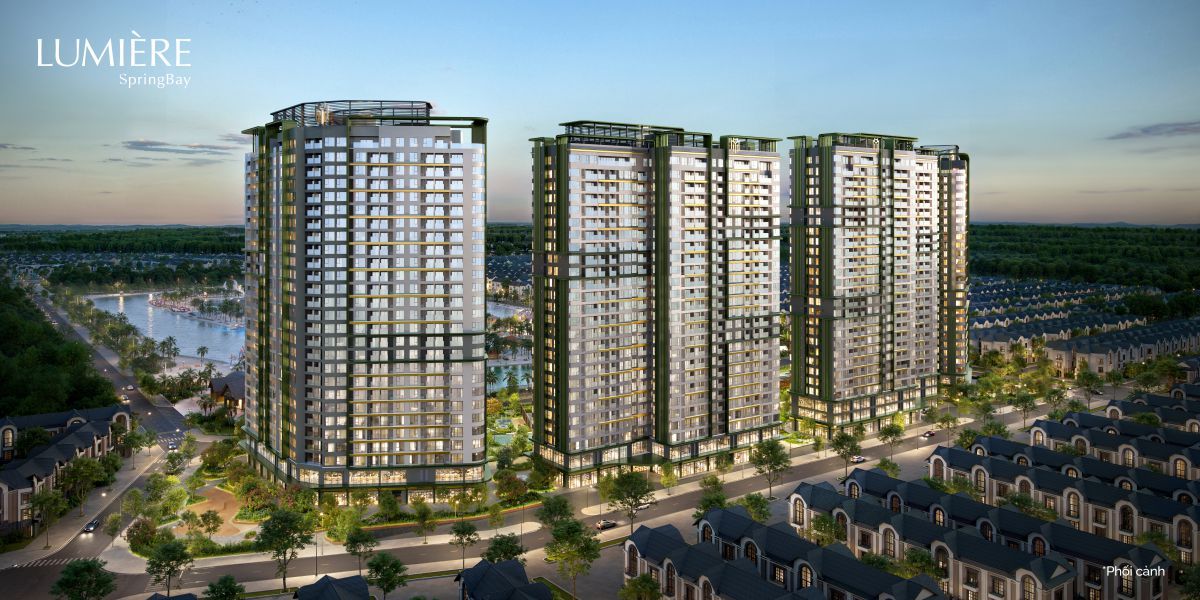 Masterise Homes ra mắt tòa Feliz (Z2) Lumiere Springbay